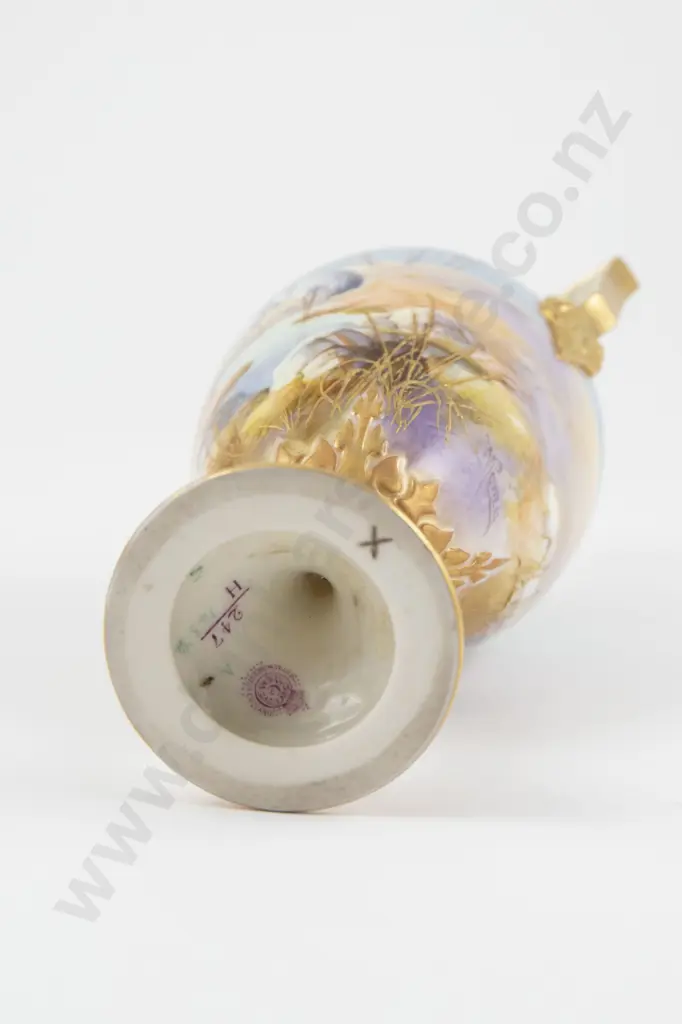 Royal Worcester Vase by William Powell Image 1++