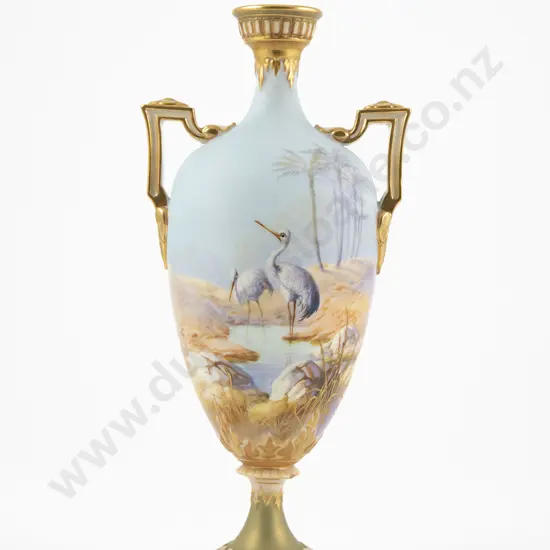 Royal Worcester Vase by William Powell
