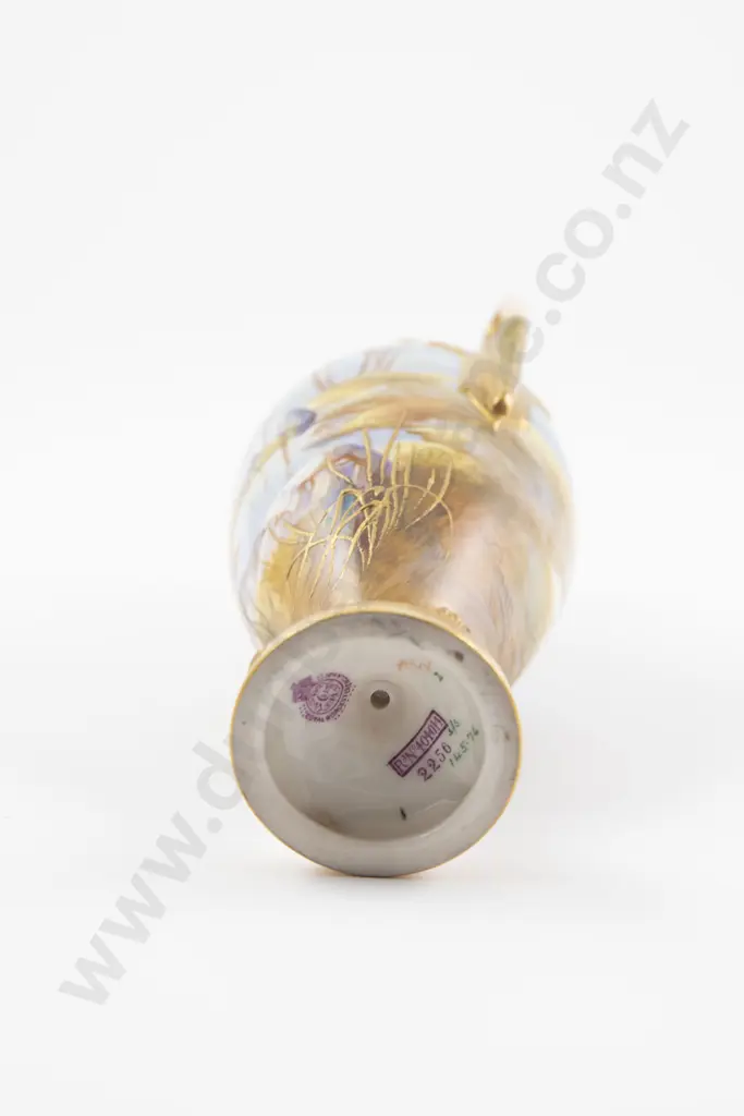 Royal Worcester Vase By William Powell Image 1++