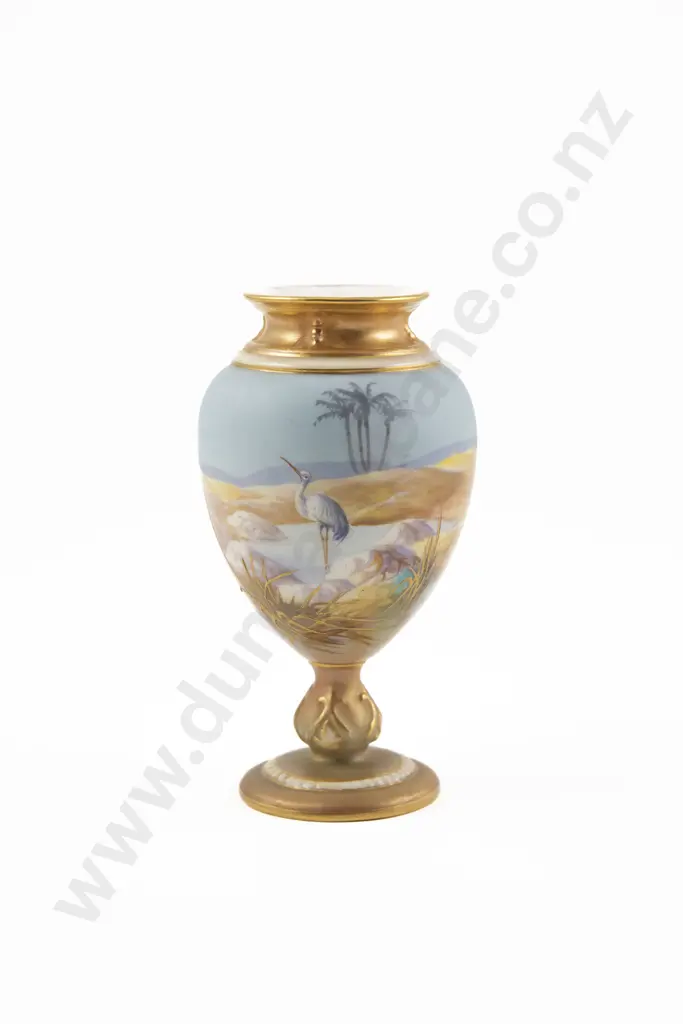 Royal Worcester Vase By William Powell Image 1++