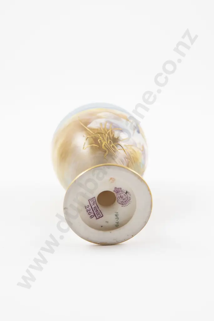 Royal Worcester Vase By William Powell Image 1++