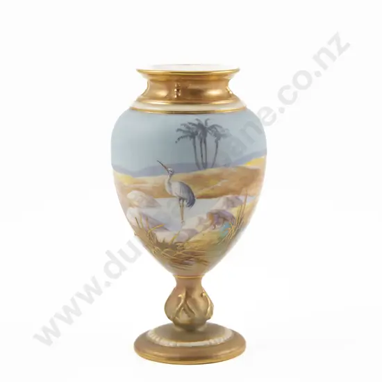 Royal Worcester Vase By William Powell