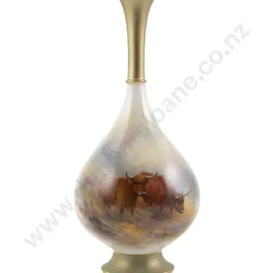 Royal Worcester Specimen Vase