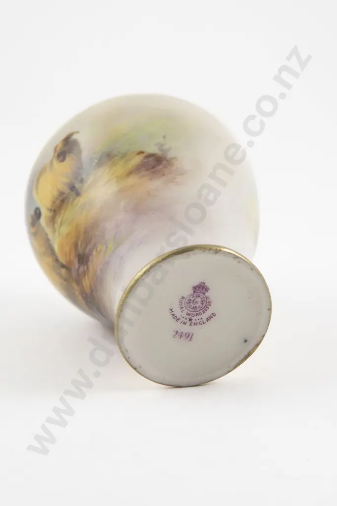 Royal Worcester Posy Vase Image 1++