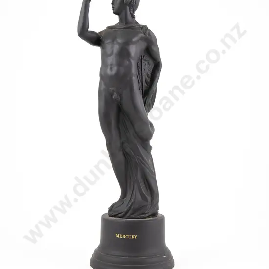 Wedgwood Basalt Figure Of Mercury