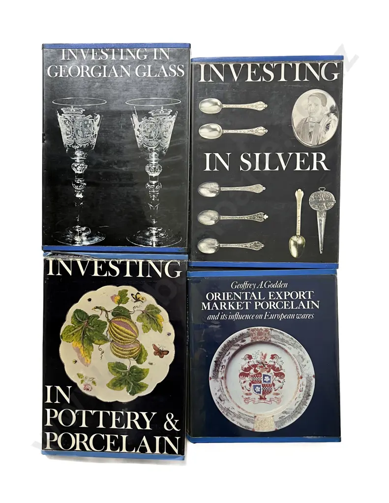Four Assorted Antique Reference Volumes Image 1++
