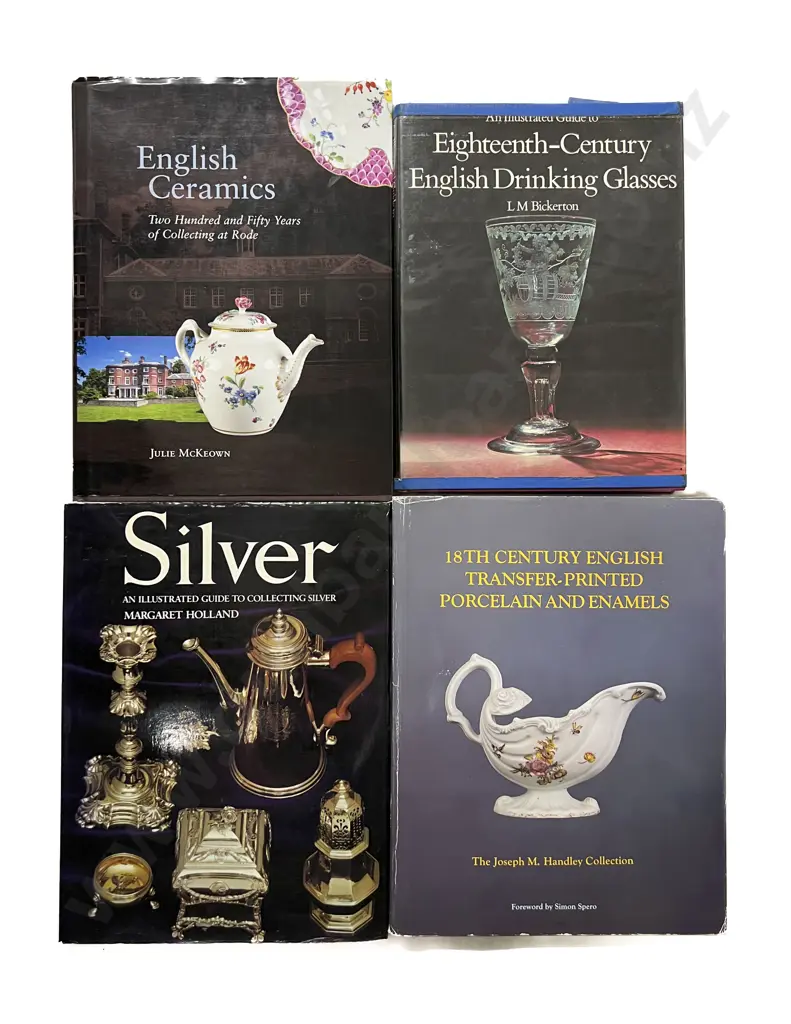 Four Assorted Antique Reference Volumes Image 1++
