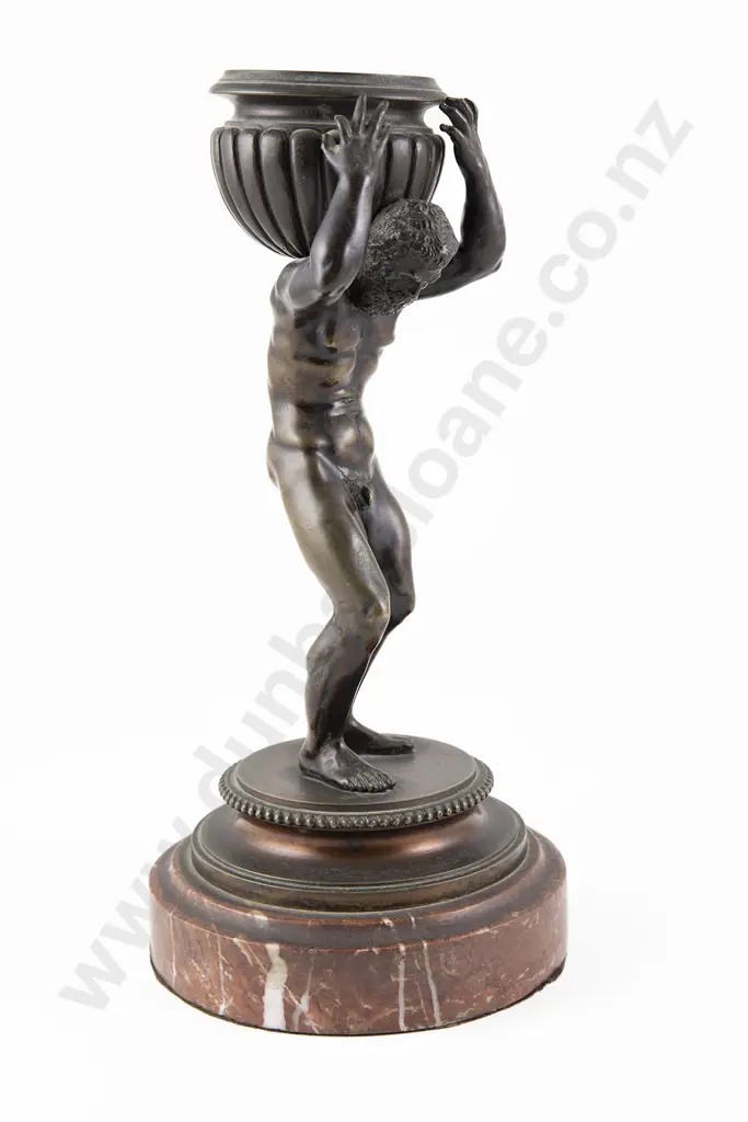 Bronze Figure Of Atlas Image 1++