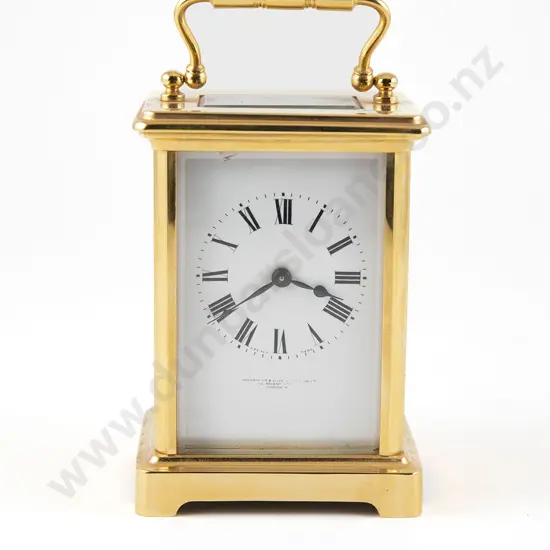 French Brass Cased Carriage Clock