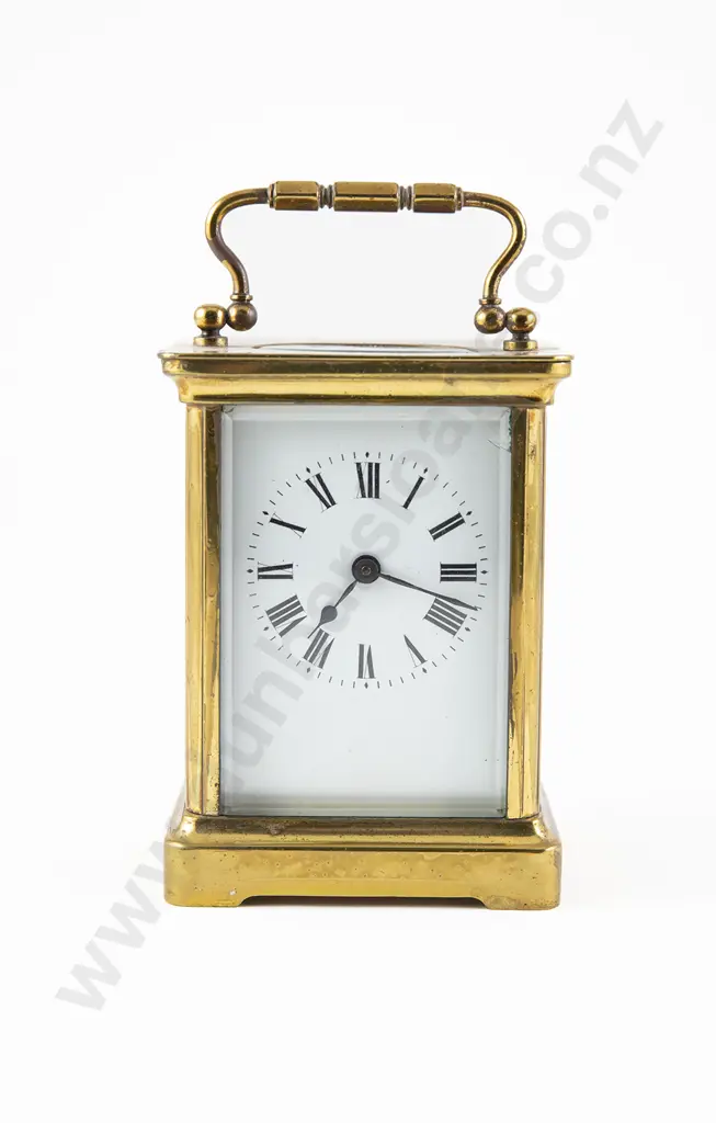 Small Brass Cased Carriage Clock Image 1++