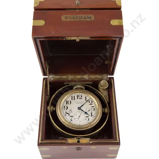 Waltham Watch Co Binnacle Chronometer