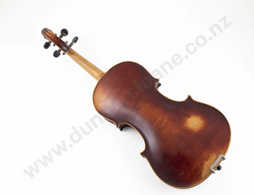 C19th German Mittenwald Type Violin With Carved Lions Head Scroll Image 1++