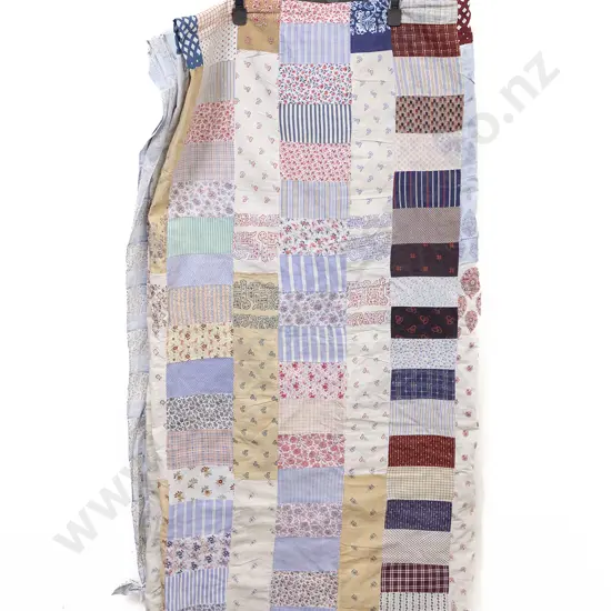 Late C19th/Early C20th Printed Cotton Quilt