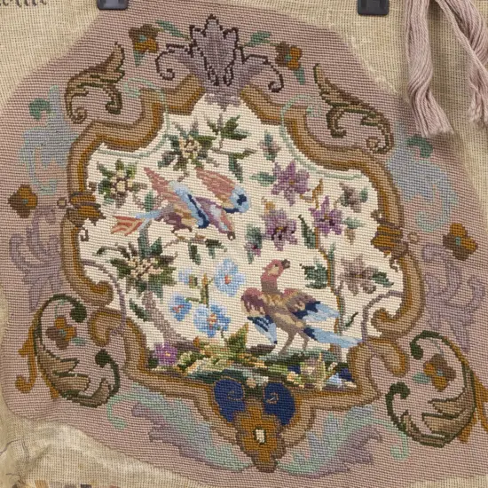 Mid C20th Five Tapestry Chair Seat Upholstery Covers