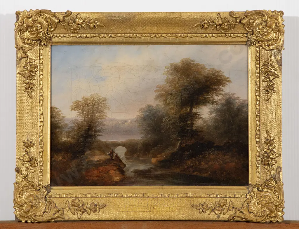 C19th English School Landscape in the Constable Manner Image 1++
