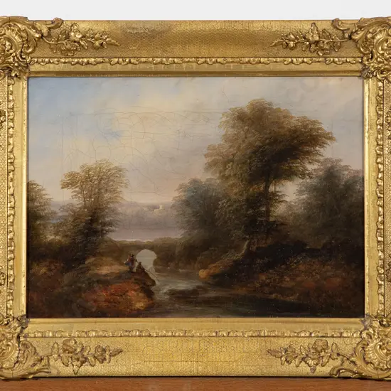 C19th English School Landscape in the Constable Manner