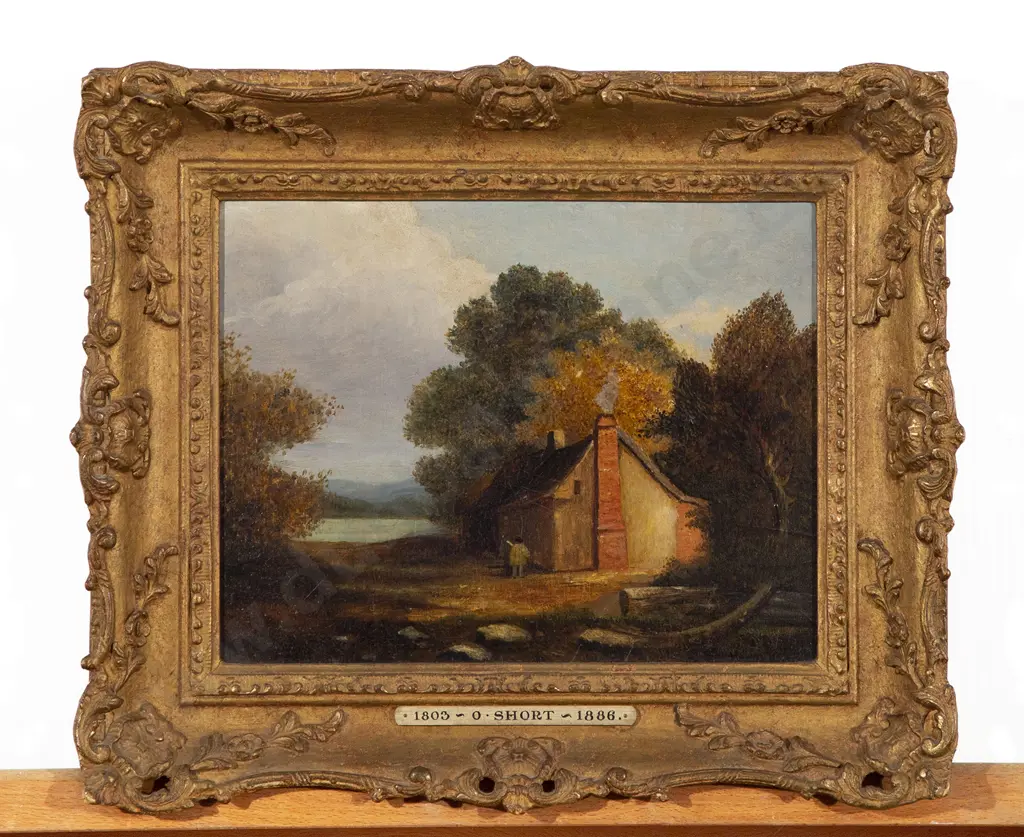 C19th English School Cottage Landscape Image 1++