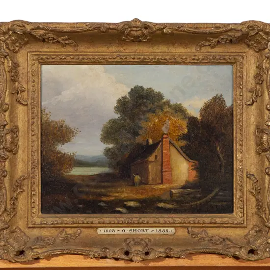 C19th English School Cottage Landscape