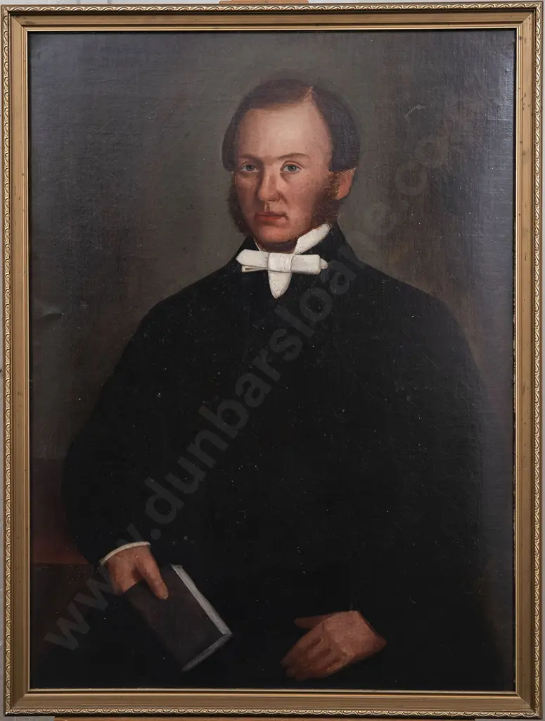 Three Early 19th Century Portraits of Church Minister Image 1++