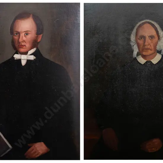 Three Early 19th Century Portraits of Church Minister