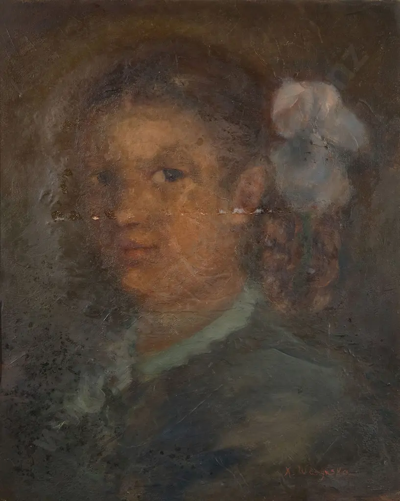 X. Wazynska (1952) - Portrait of Jocelyn Mary Williams Image 1++