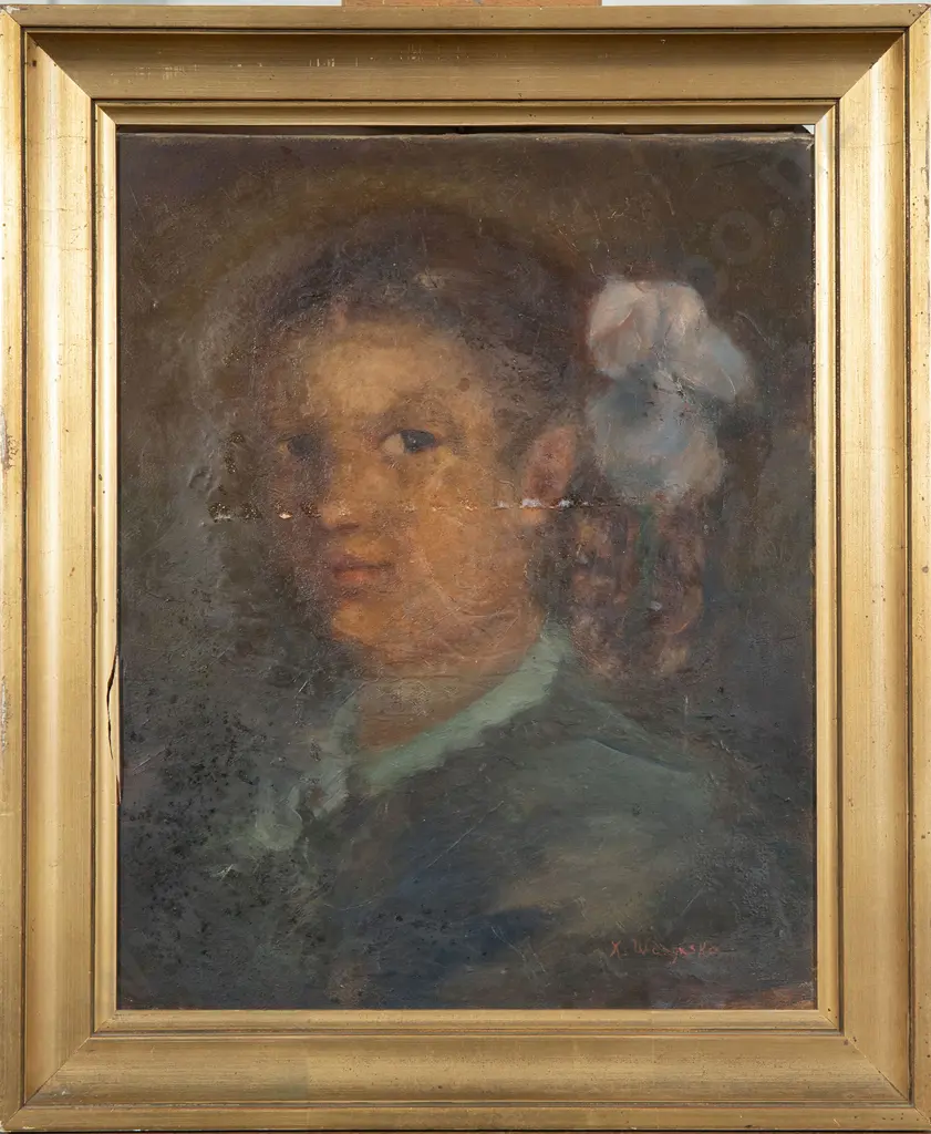 X. Wazynska (1952) - Portrait of Jocelyn Mary Williams Image 1++