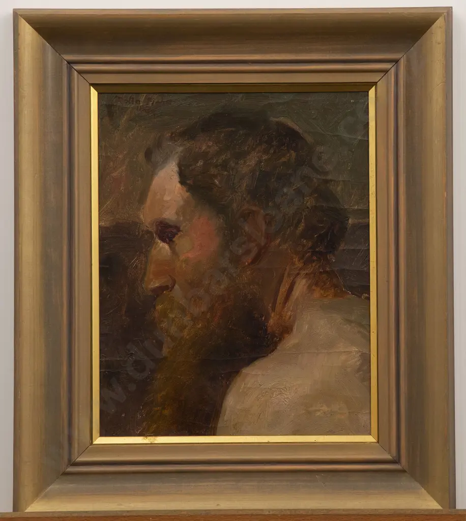 Rollo Fisher (1889) - Portrait of Man With Beard Image 1++