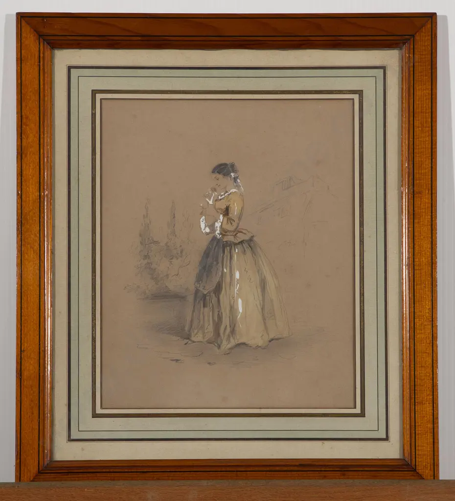 Édouard de Beaumont (French 1821-1888) - Three Female Studies Image 1++
