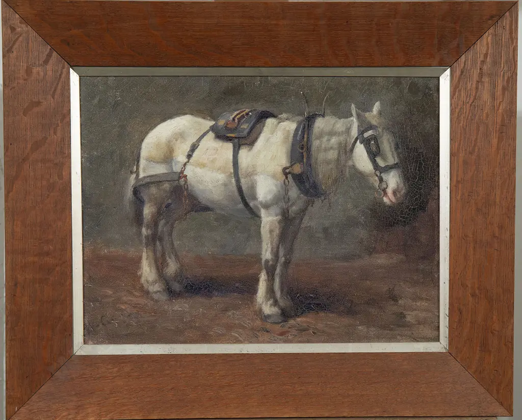 William Greene. - Study Of A Pit Pony Image 1++
