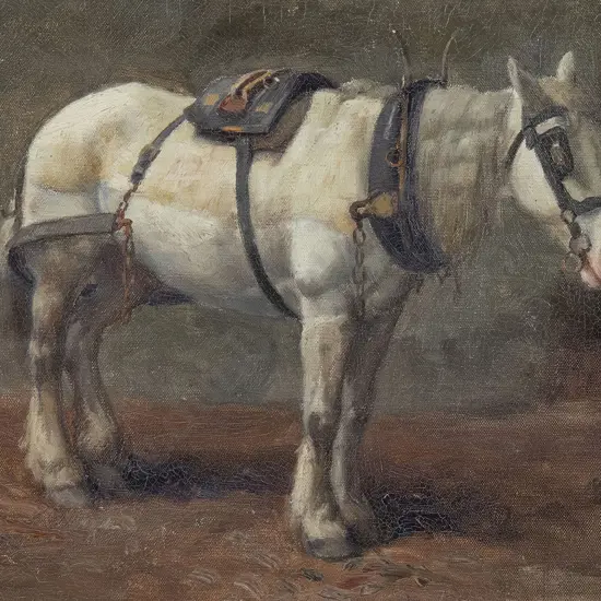 William Greene. - Study Of A Pit Pony