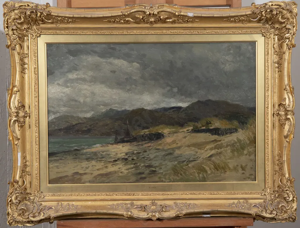 Attributed David Cox (British 1783-1859) - Coastal Landscape Image 1++
