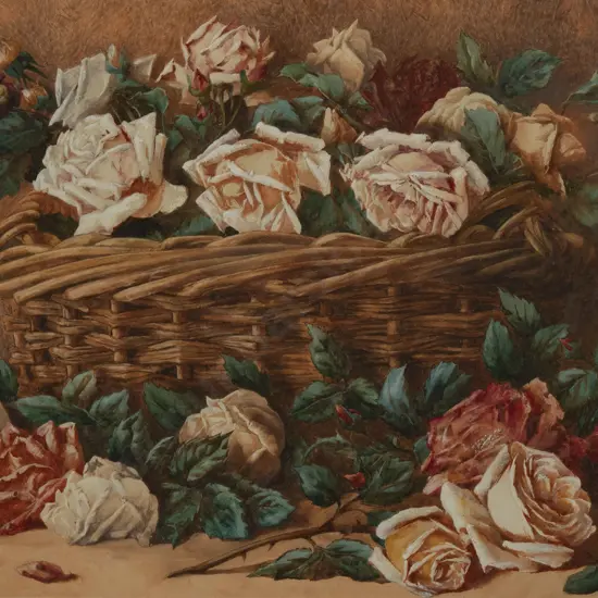 W. D. Guthrie (British 1911) - Still Life of Roses