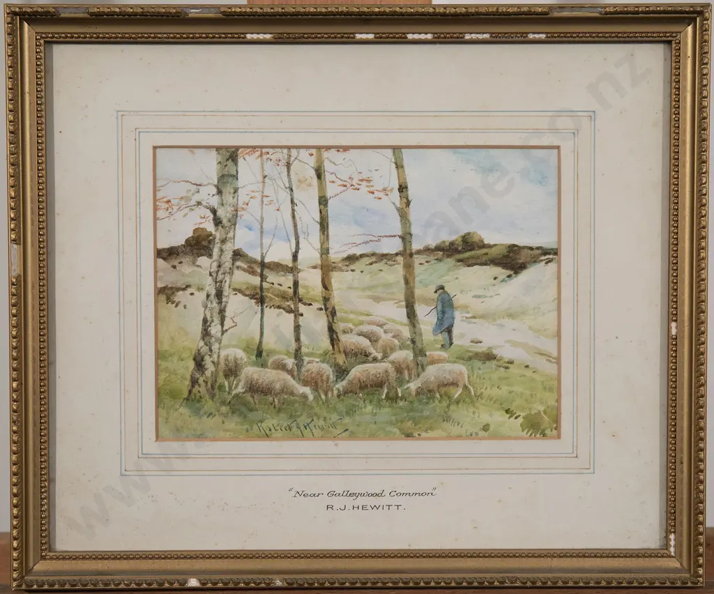 Robert J. Hewitt (British 1897-1977) - Near Galleywood Common Image 1++