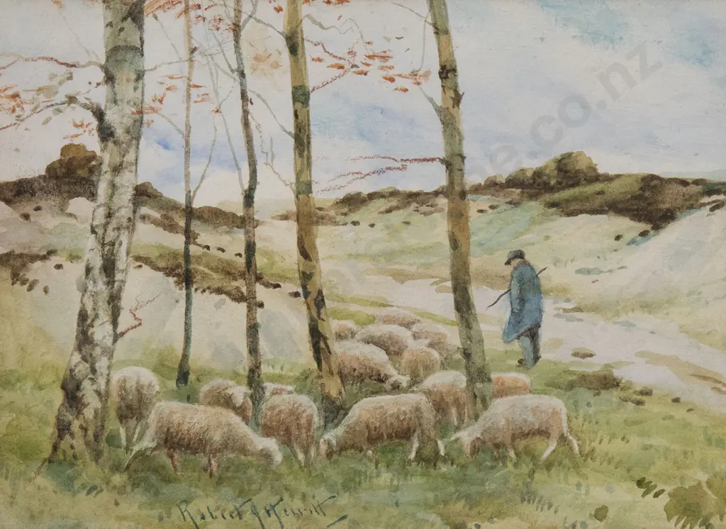 Robert J. Hewitt (British 1897-1977) - Near Galleywood Common Image 1++