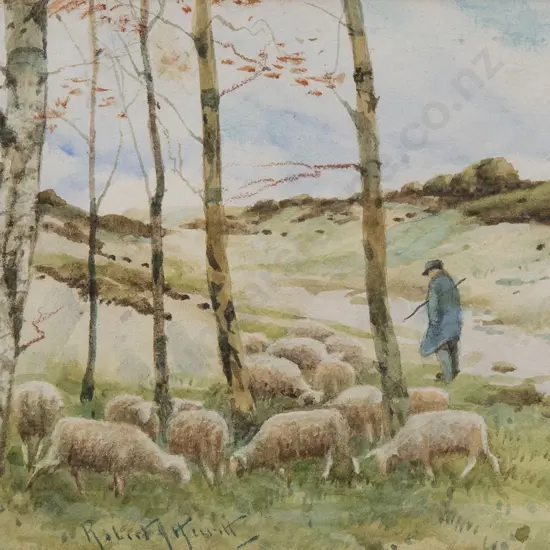 Robert J. Hewitt (British 1897-1977) - Near Galleywood Common