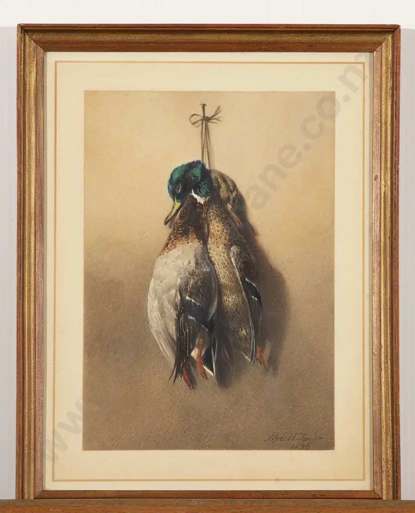 Alfred Henry Taylor (British 19th Century) - Dead Game Image 1++