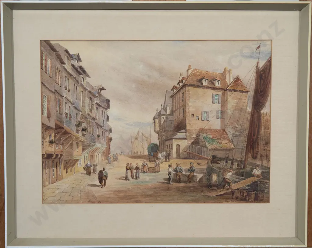 F. F. Barraud - Honfleur Image 1++