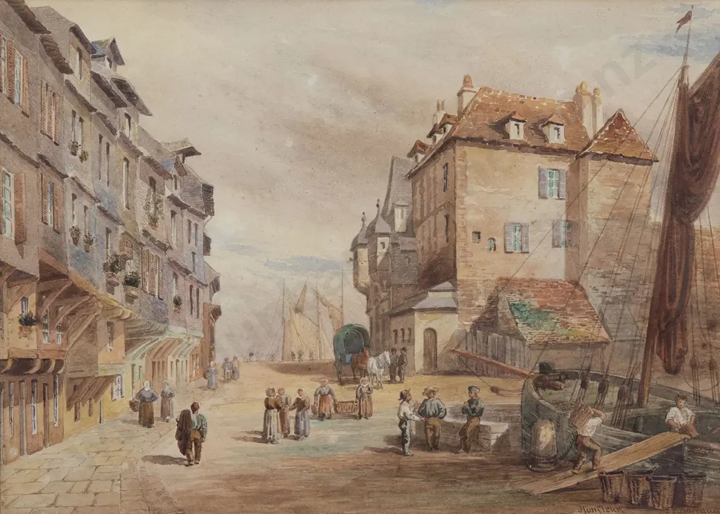 F. F. Barraud - Honfleur Image 1++