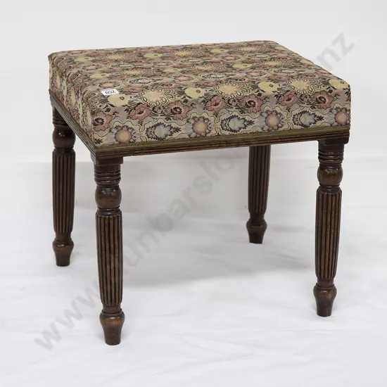 Regency Mahogany Dressing Stool