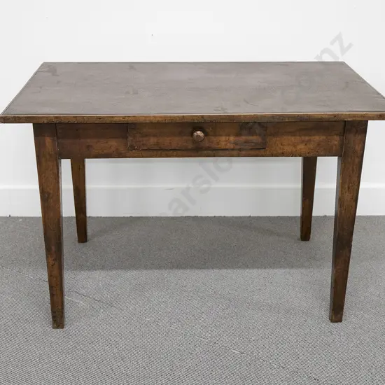 Vict Stained Farmhouse Kitchen Table