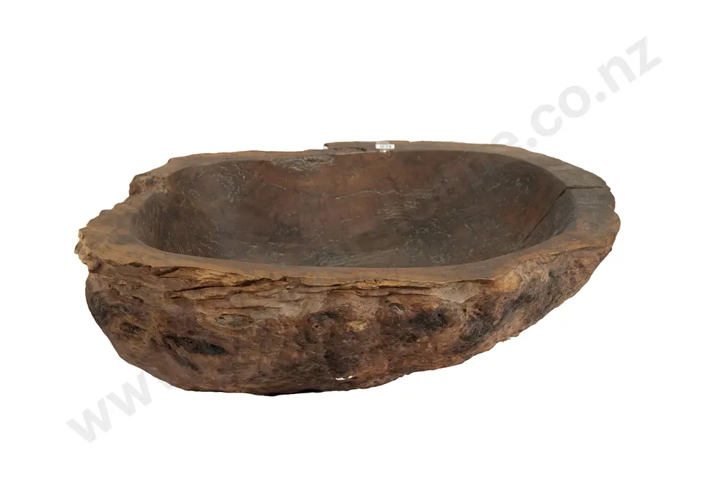Large Burr Walnut Root Bowl Image 1++