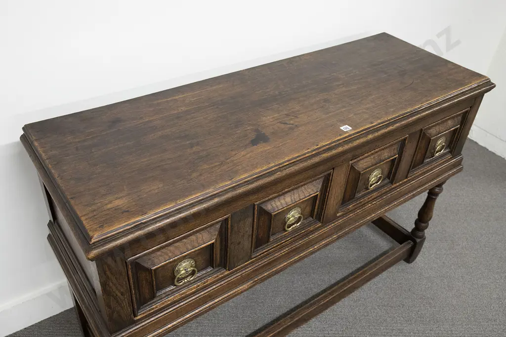 Charles II Style Oak Dresser Image 1++