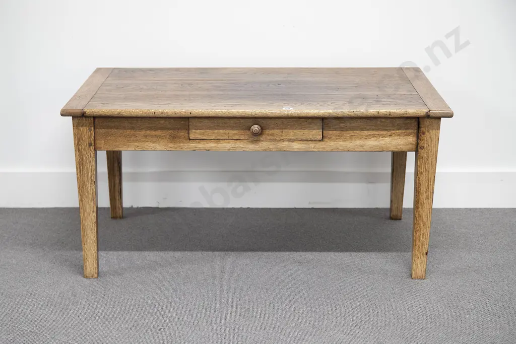 Oak Oblong Side Table Image 1++