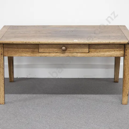 Oak Oblong Side Table