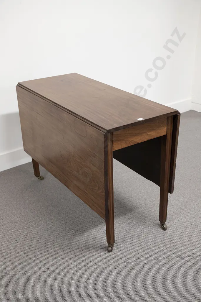 Geo III Mahogany Pembroke Dining Table Image 1++