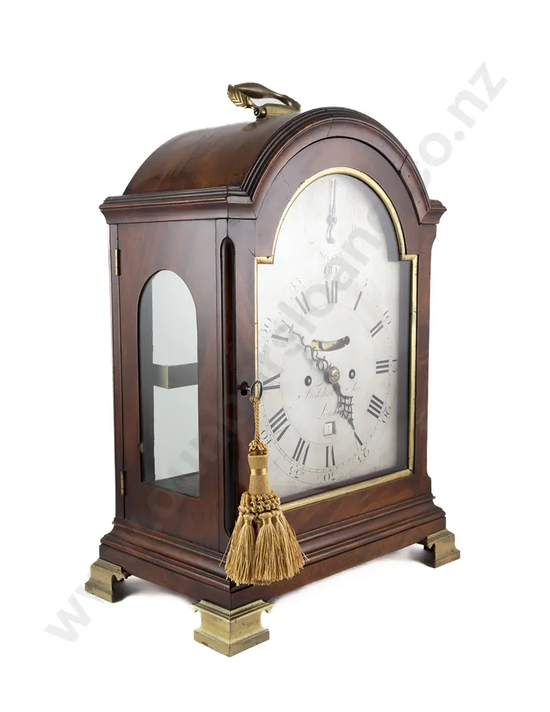 A Fine C19th Mahogany Bracket Clock By Charles Frodsham & Son London Image 1++