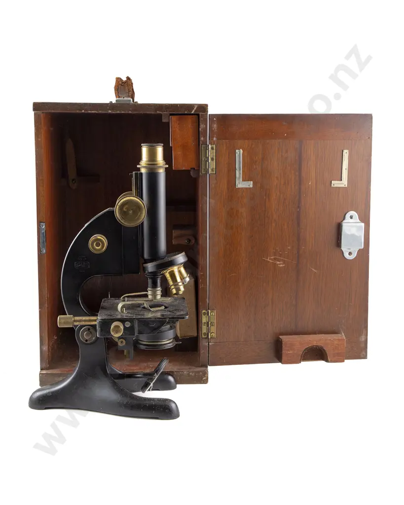 Beck & Co London Model 29 Monocular Microscope Image 1++