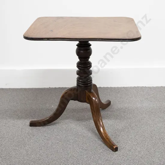 Regency Mahogany Snap Top Wine Table