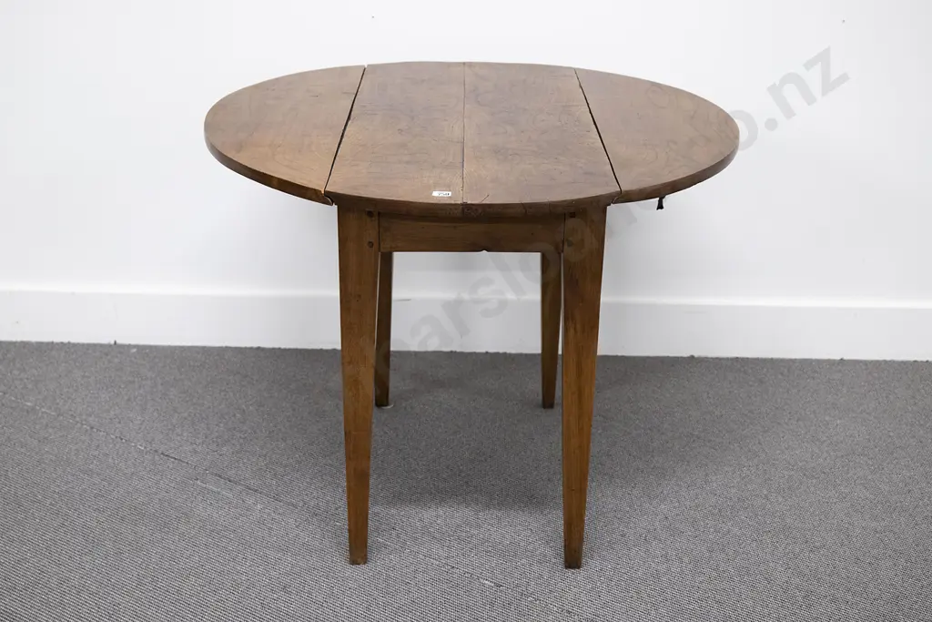 C19th French Provincial Fruitwood Dining Table Image 1++