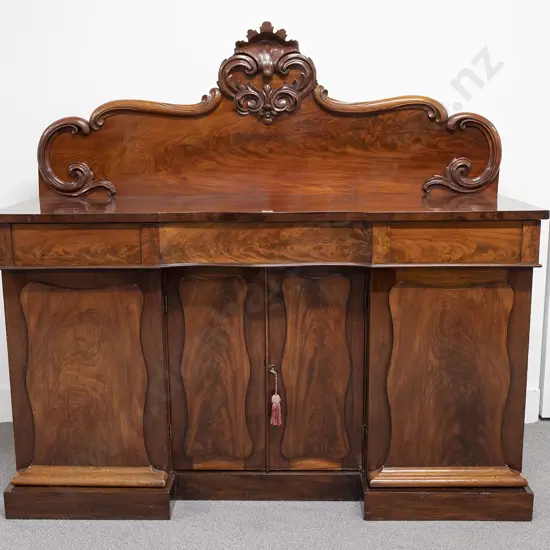 Vict Mahogany 4 Door Sideboard